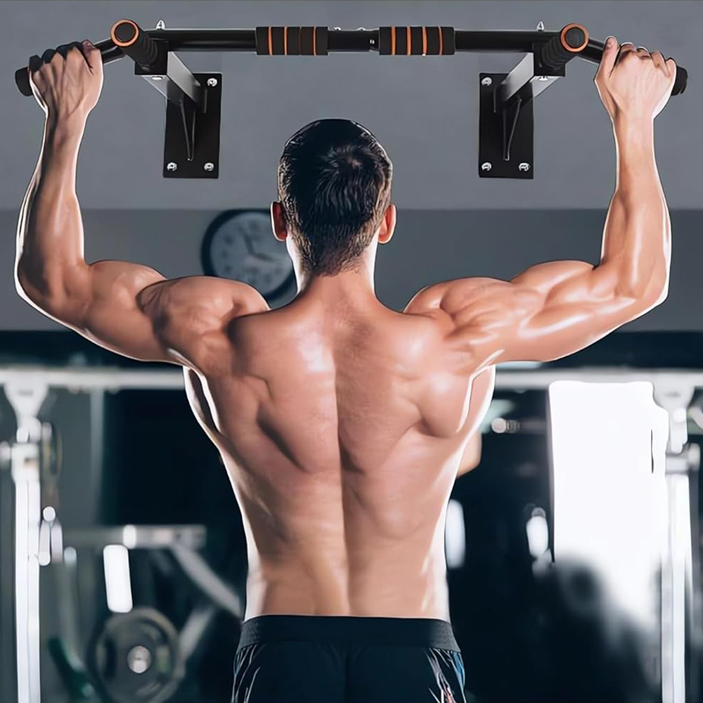 Pull Up Bar Grip - Verstelbare stalen frame bar voor thuisgym,