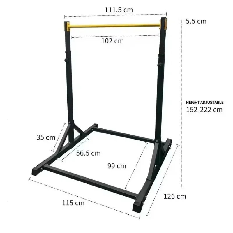 Pull Up Bar Grip - Trekstangstandaard voor krachttraining in de thuisgym,