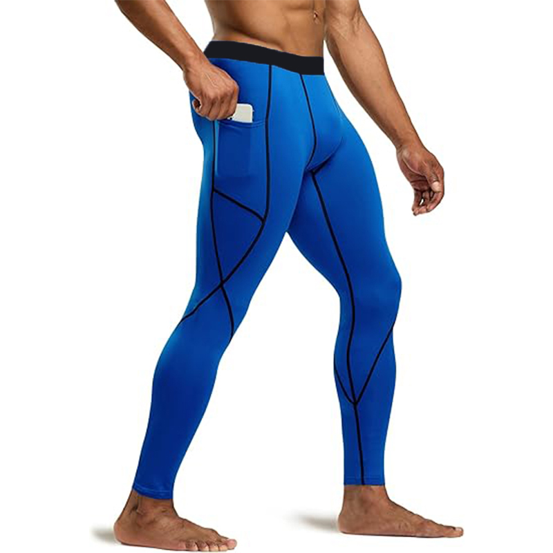 Crossfit Ga - Mannen Running Leggings Sneldrogende Gym Sport
