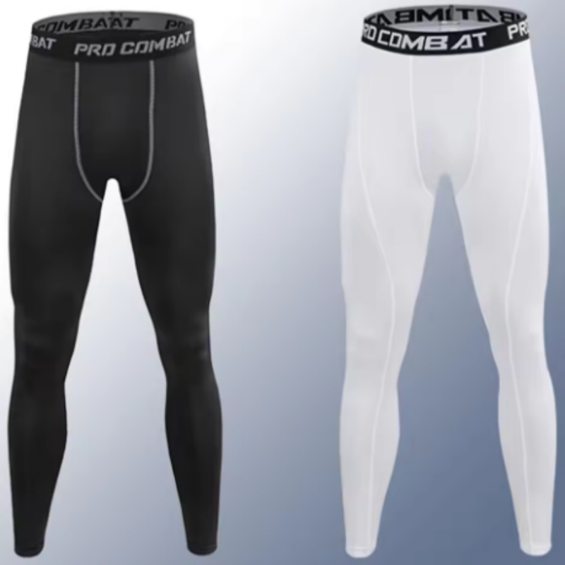 Crossfit Ga - Heren Gym Sport Tights Sneldrogende hardloopleggings
