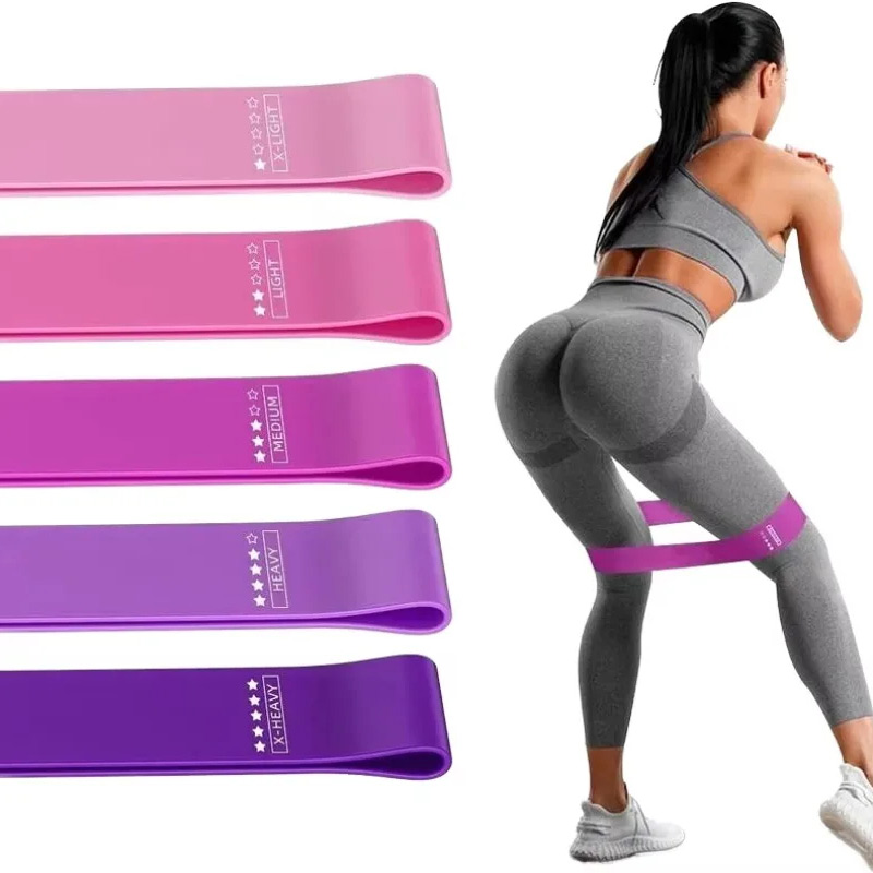 Crossfit Ga - Draagbare fitnessband Trainingsapparatuur Rubberen weerstandsbanden Yoga