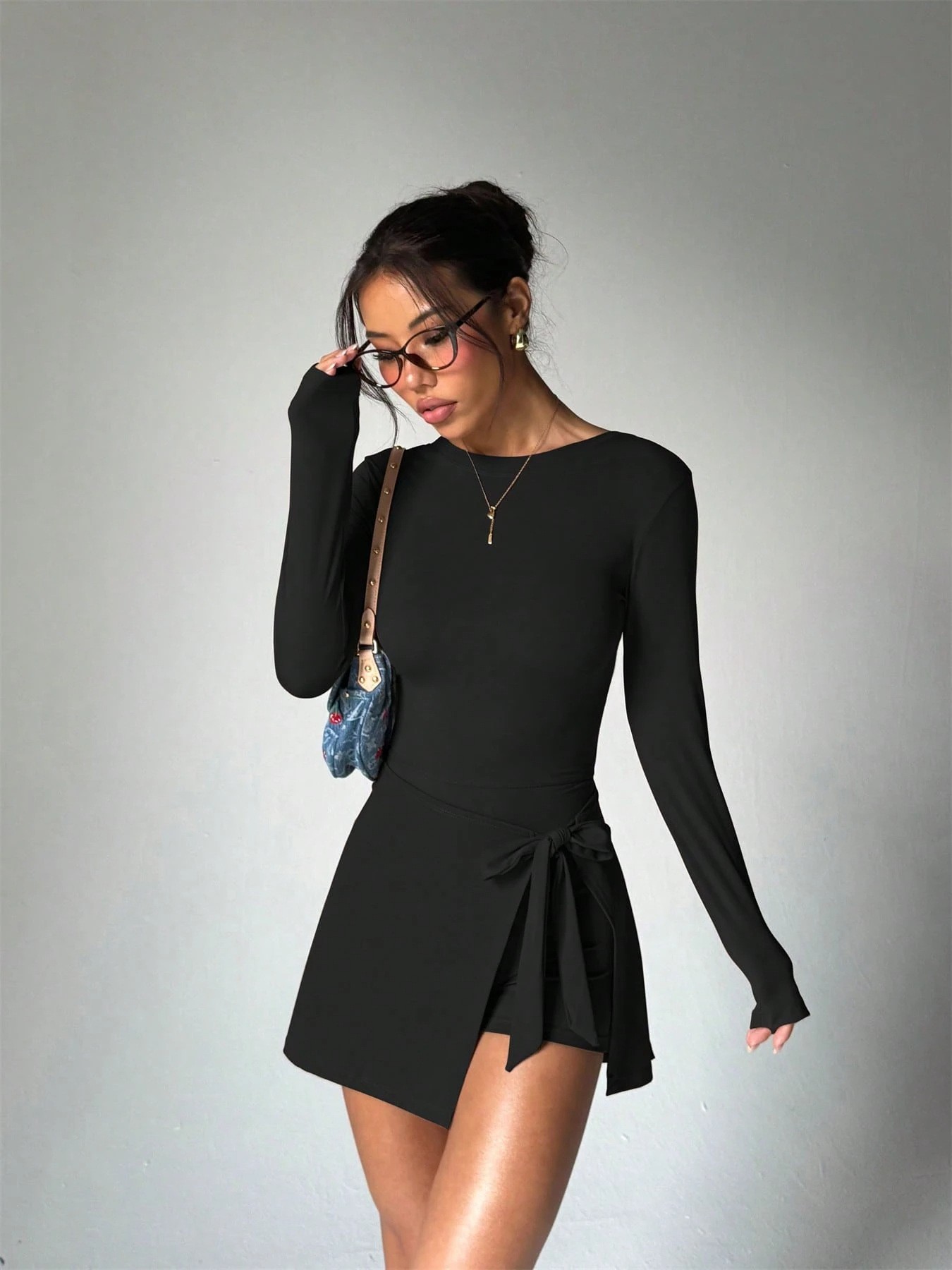 Effenkleurige tennisrok met la - Crossfit Yoga recensie en prijs