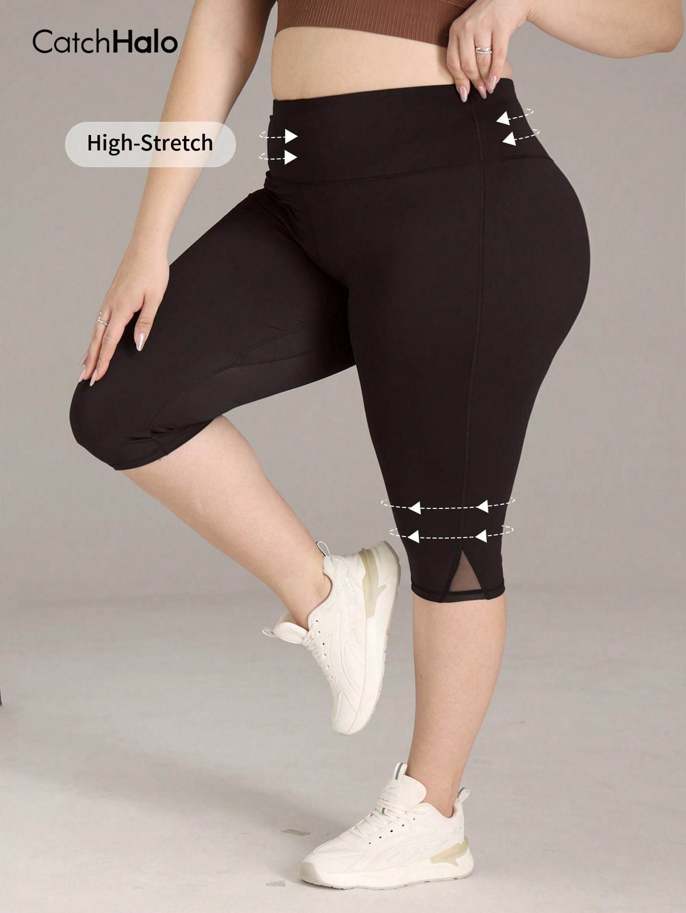 Plus Size Gymlegging voor Dame - Crossfit Yoga recensie en prijs