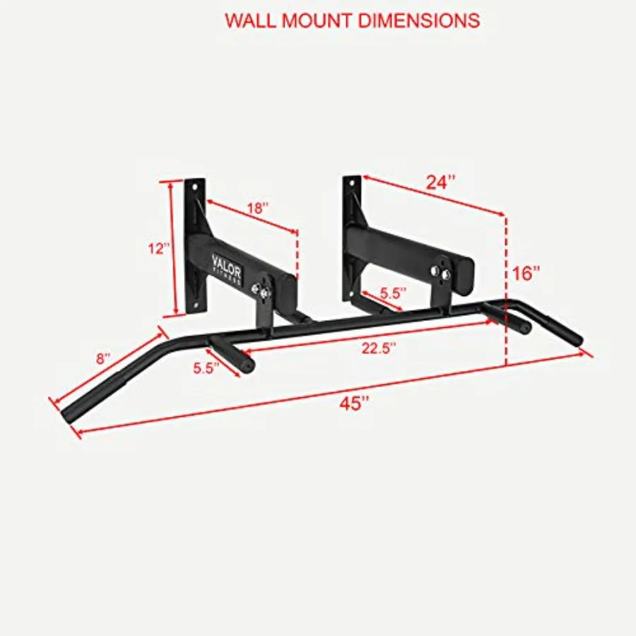 Zesgreeps trekstang voor wand- - Pull Up Bar Grip recensie en prijs